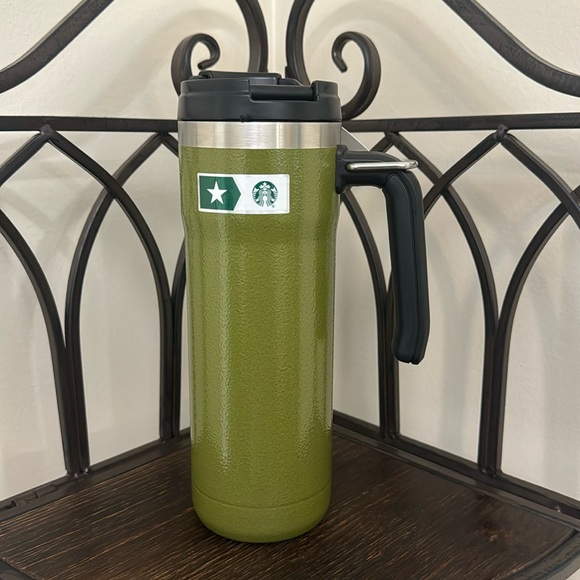 Starbucks x Stanley Limited Edition Military Commitment Tumbler, 20 0z.NWT. Rare - Picture 1 of 7